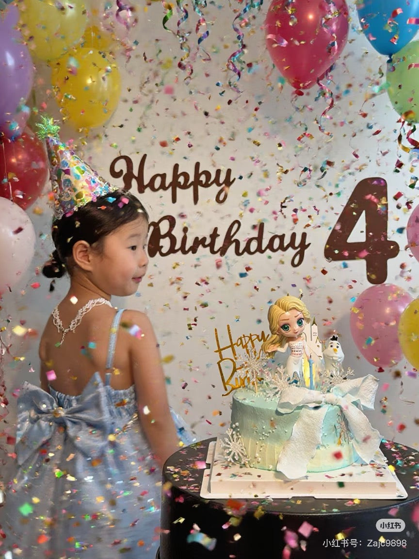 Enchanted Light Blue Tulle Princess Dress