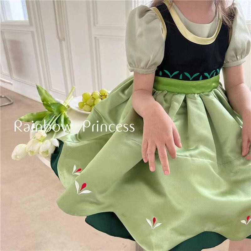 Enchanted Green Fairy - Tale Dress