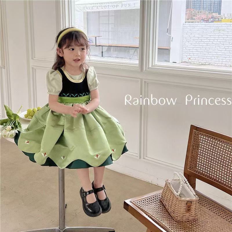 Enchanted Green Fairy - Tale Dress