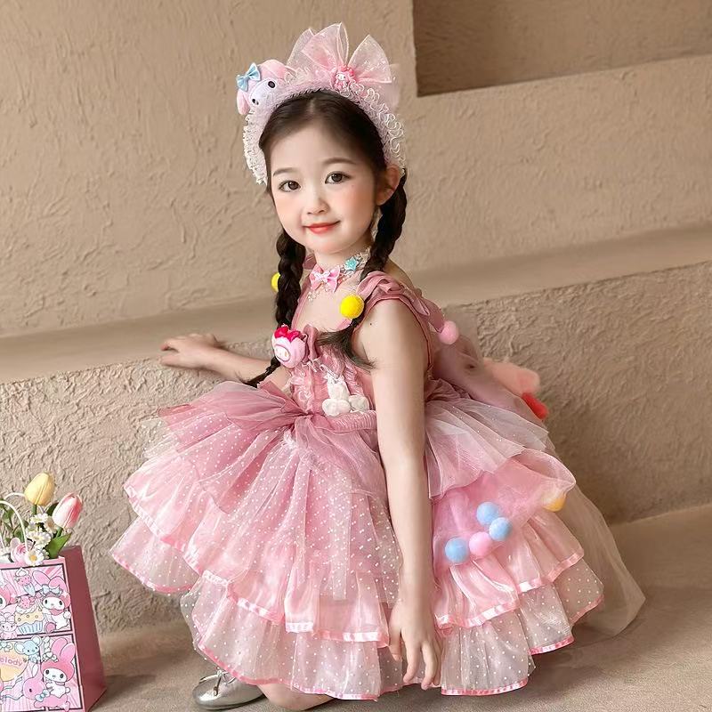 ✨Adorable Pink Tulle Princess Dress for Kids✨