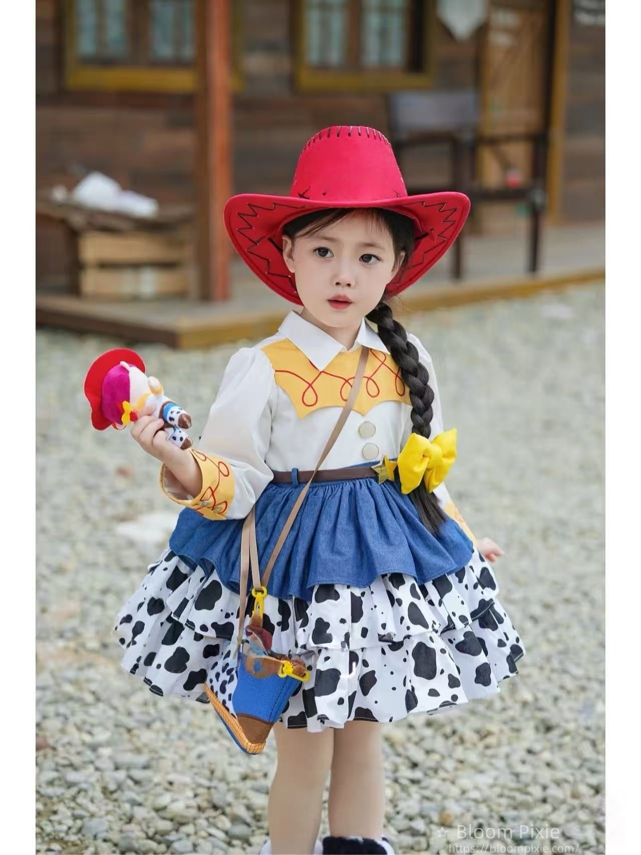 🐮🤠 Cute Cowgirl Costume for Kids - Yeehaw! 🤠🐮