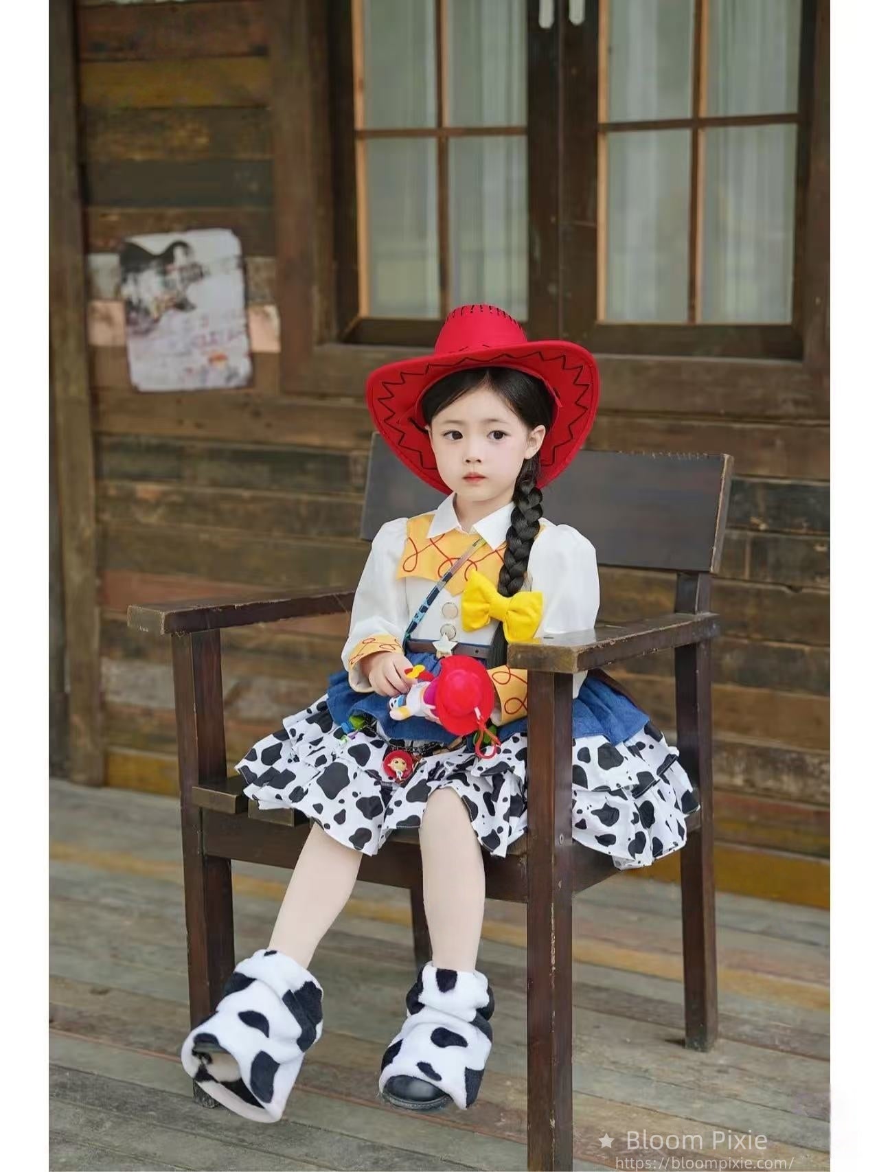 🐮🤠 Cute Cowgirl Costume for Kids - Yeehaw! 🤠🐮