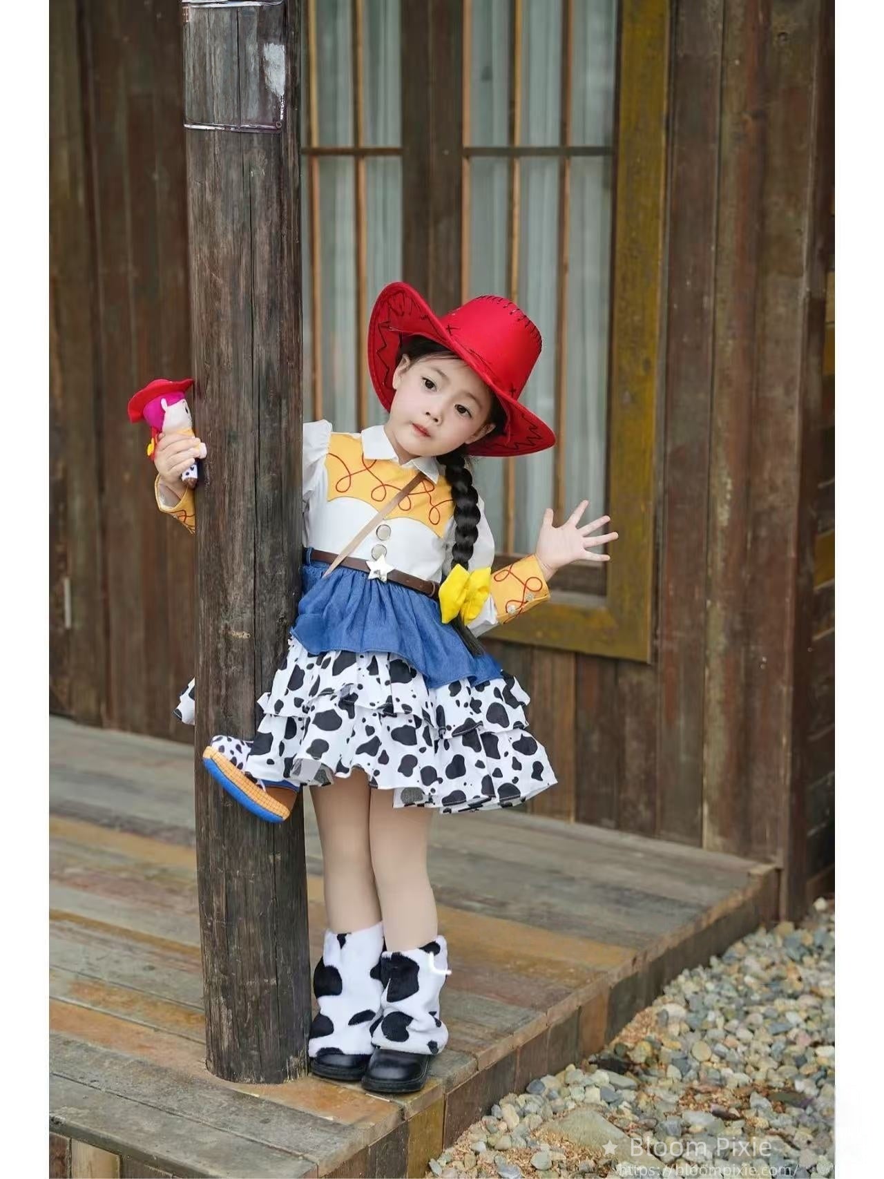 🐮🤠 Cute Cowgirl Costume for Kids - Yeehaw! 🤠🐮