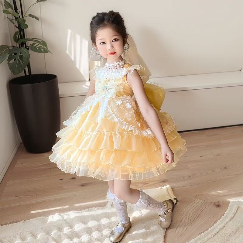 ✨Sunny Yellow Princess Dress - Pure Sweetness!✨