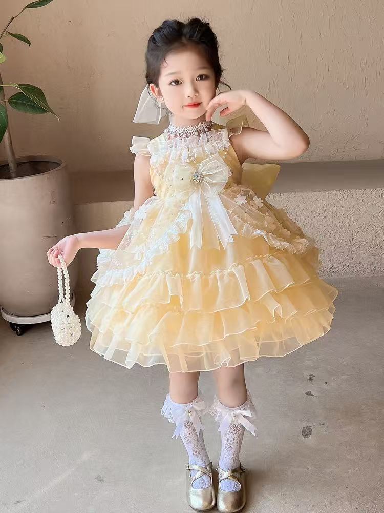 ✨Sunny Yellow Princess Dress - Pure Sweetness!✨