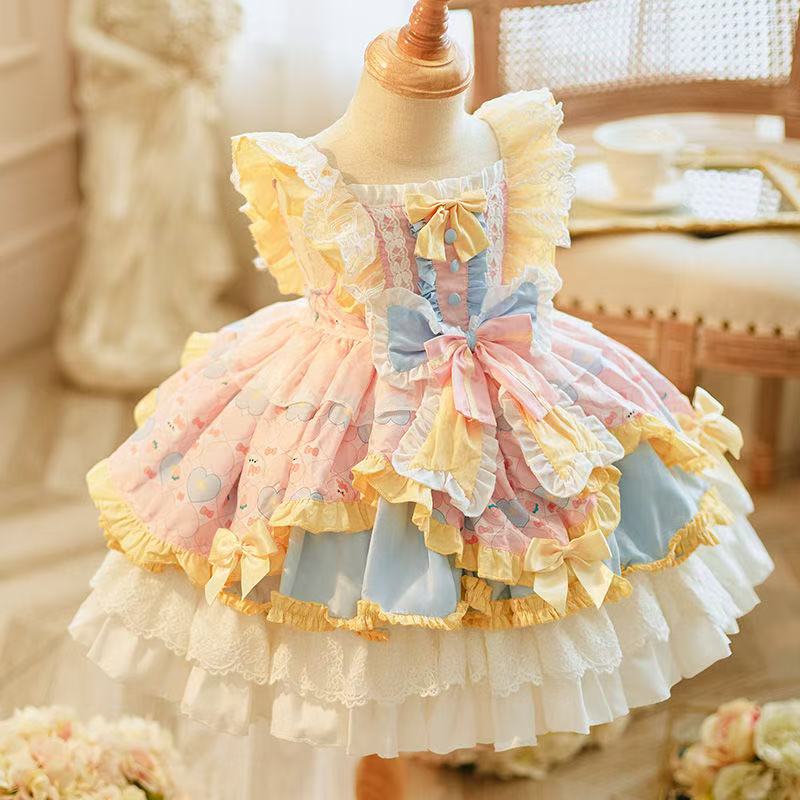 Princess dress for toddler's first birthday