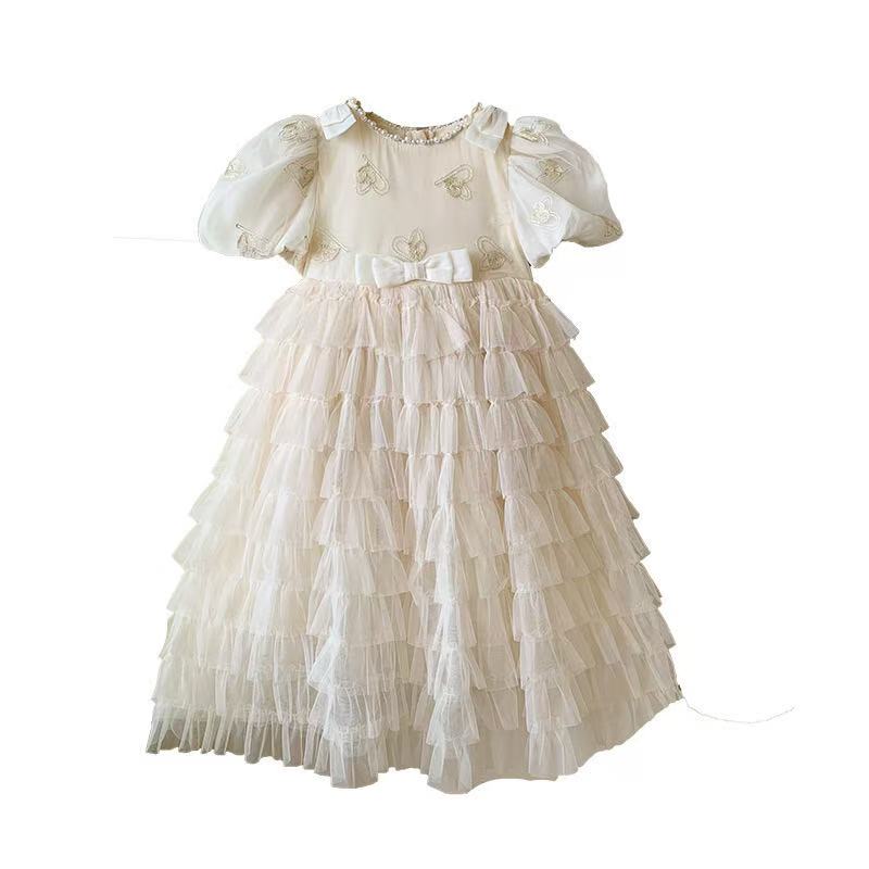 Girls' Tiered Tulle Dress