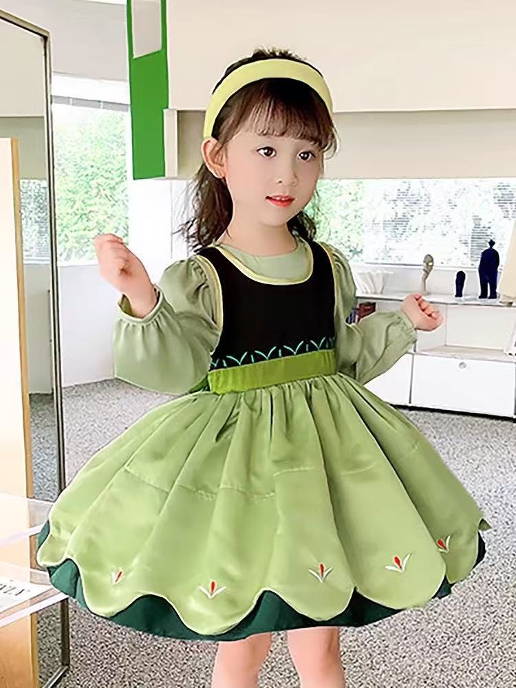 Enchanted Green Fairy - Tale Dress