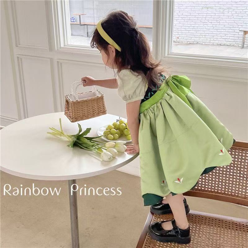 Enchanted Green Fairy - Tale Dress