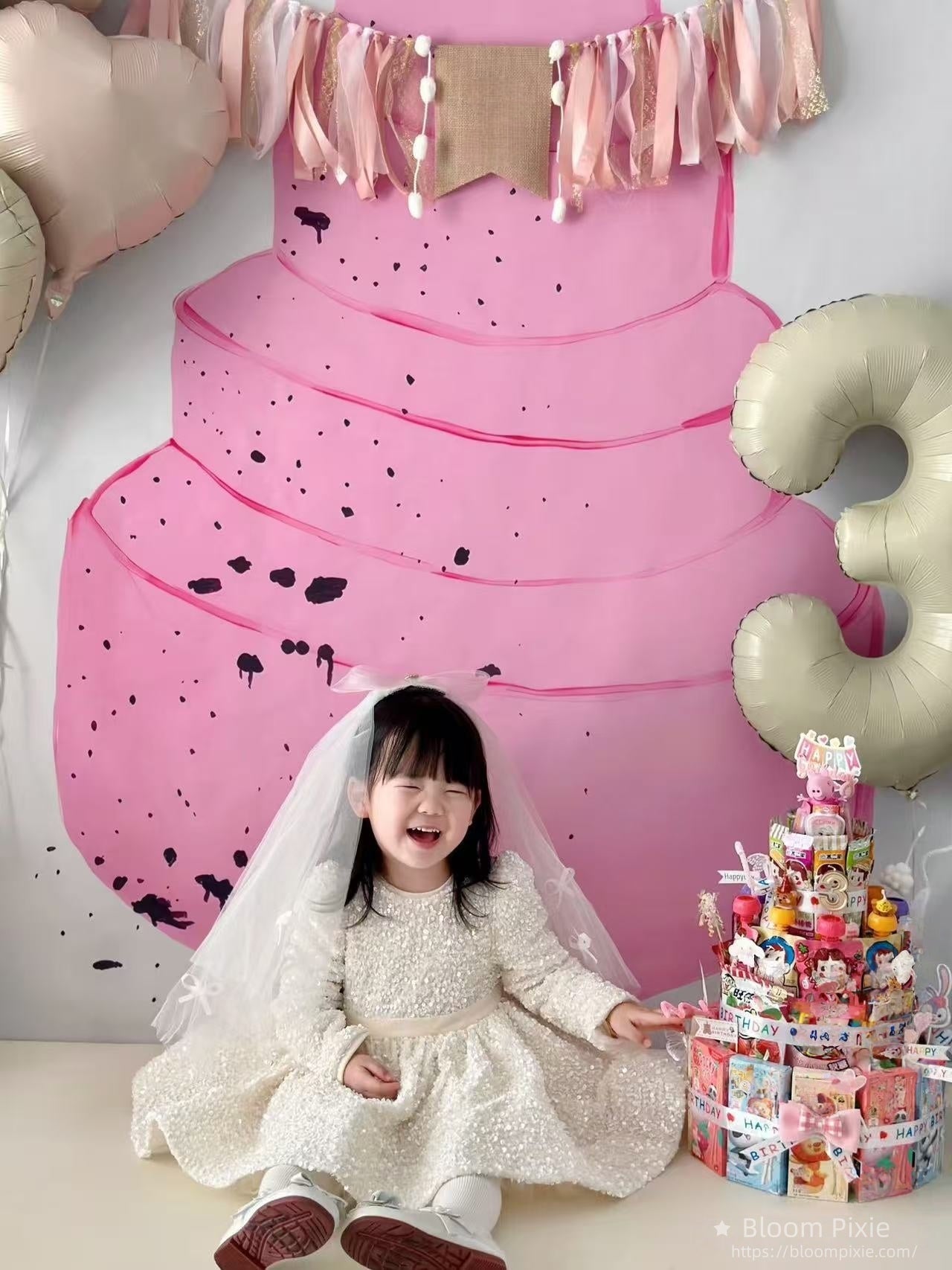 ✨Enchanted Ivory Sequin Fairy Dress - Pure Magic!✨