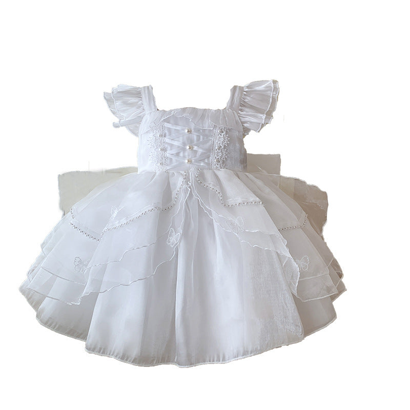 Girls princess dress super beautiful dress summer lolita beautiful cake dress birthday dress female treasure dress princess dress