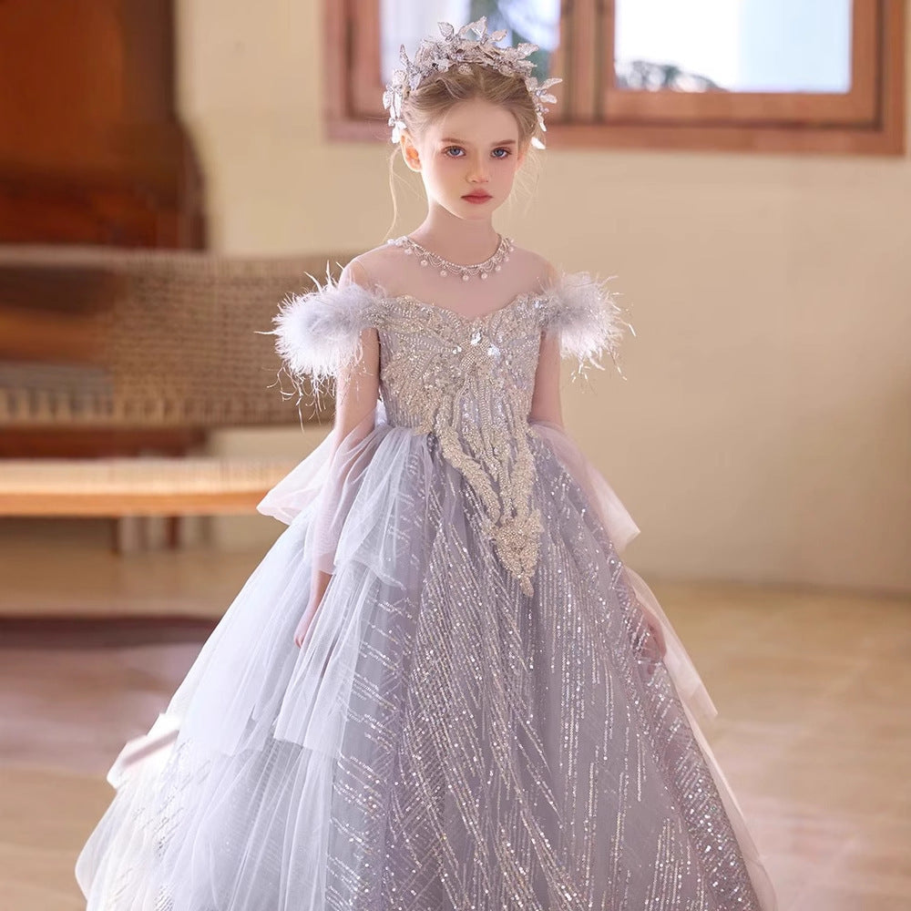 High - end Light Luxury Niche Birthday Princess Dress