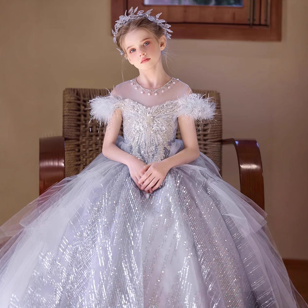 High - end Light Luxury Niche Birthday Princess Dress