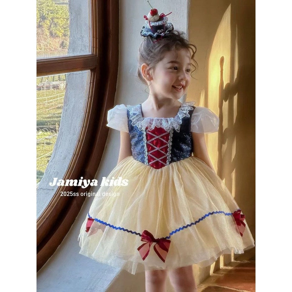 Snow White - Inspired Lolita Stylish Dress: Girls' Birthday Gown