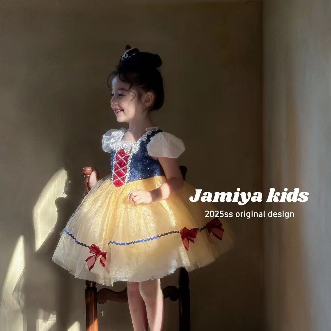 Snow White - Inspired Lolita Stylish Dress: Girls' Birthday Gown